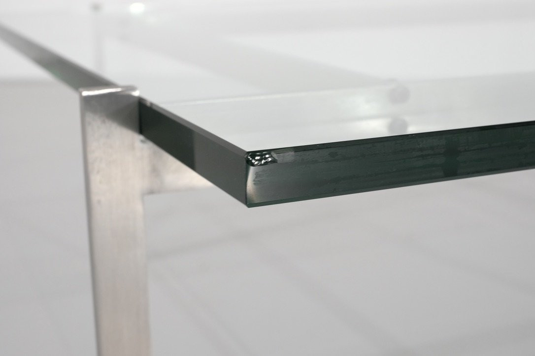 Table basse PK61 par Poul Kjaerholm pour Fritz Hansen. Danemark, 1956.-photo-5
