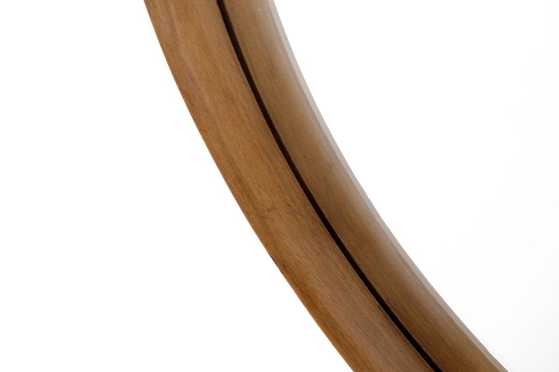 Miroir vintage en bois, Italie, années 1960s.-photo-3