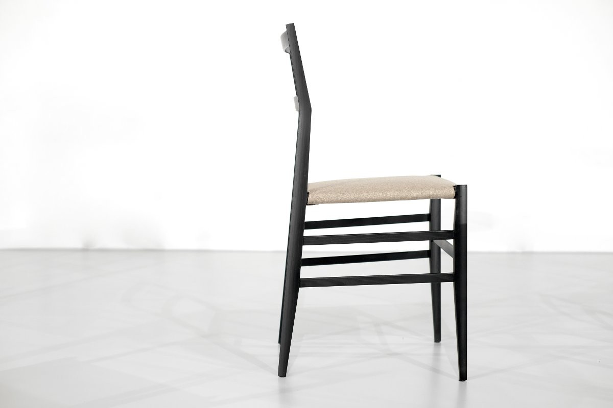 "superleggera" Chairs In Wood By Gio Ponti For Cassina, Italy, 1957-photo-2