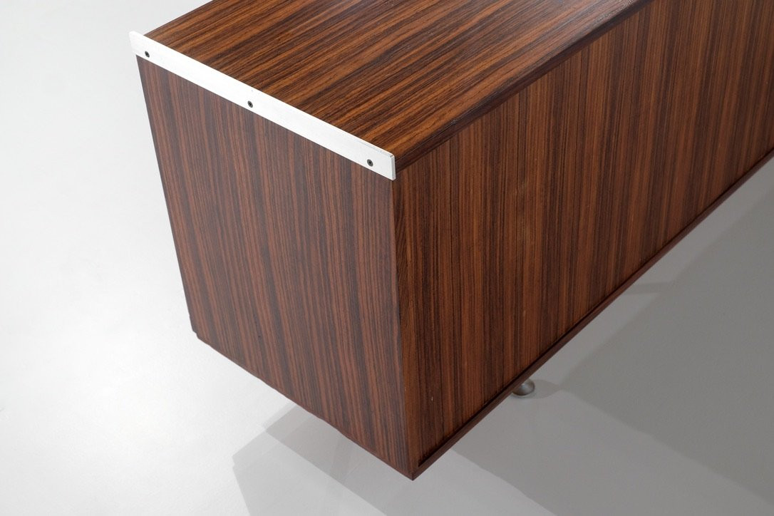 Wooden Sideboard By Alberto Rosselli For Artflex, Italy, 1960s.-photo-4