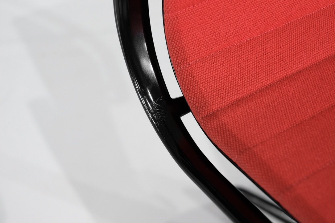 "ea 117" Armchair By Charles Ray Eames For Icf Usa 1969.-photo-2