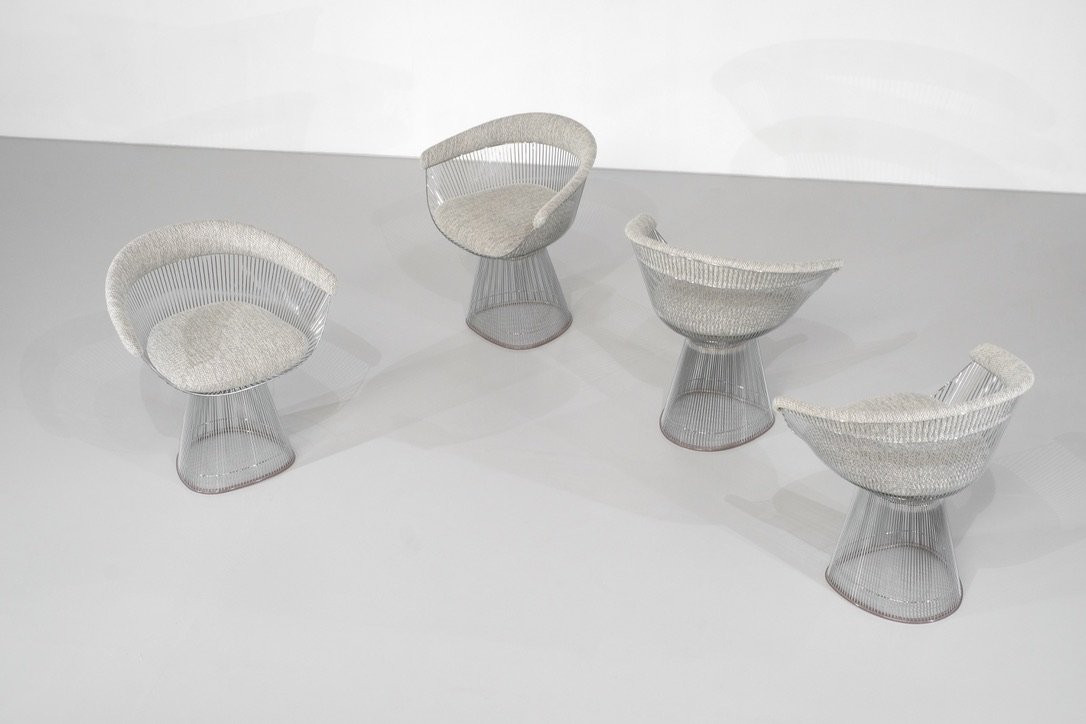 Paire de fauteuils par Warren Platner pour Knoll, États-Unis, 1966-photo-2