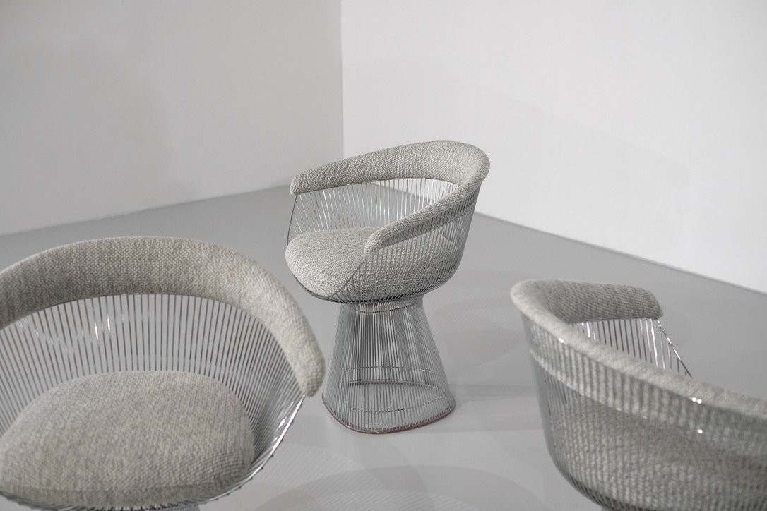 Paire de fauteuils par Warren Platner pour Knoll, États-Unis, 1966-photo-3