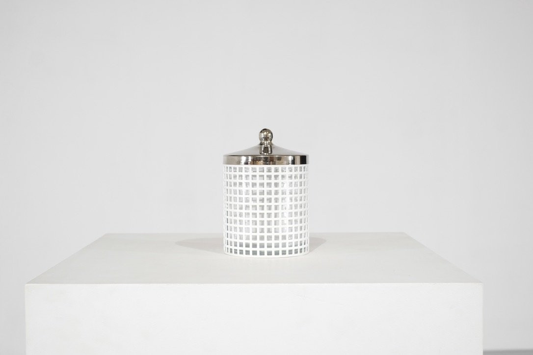 Sucrier de Josef Hoffmann pour Bieffeplast, Italie, années 1980s.-photo-2