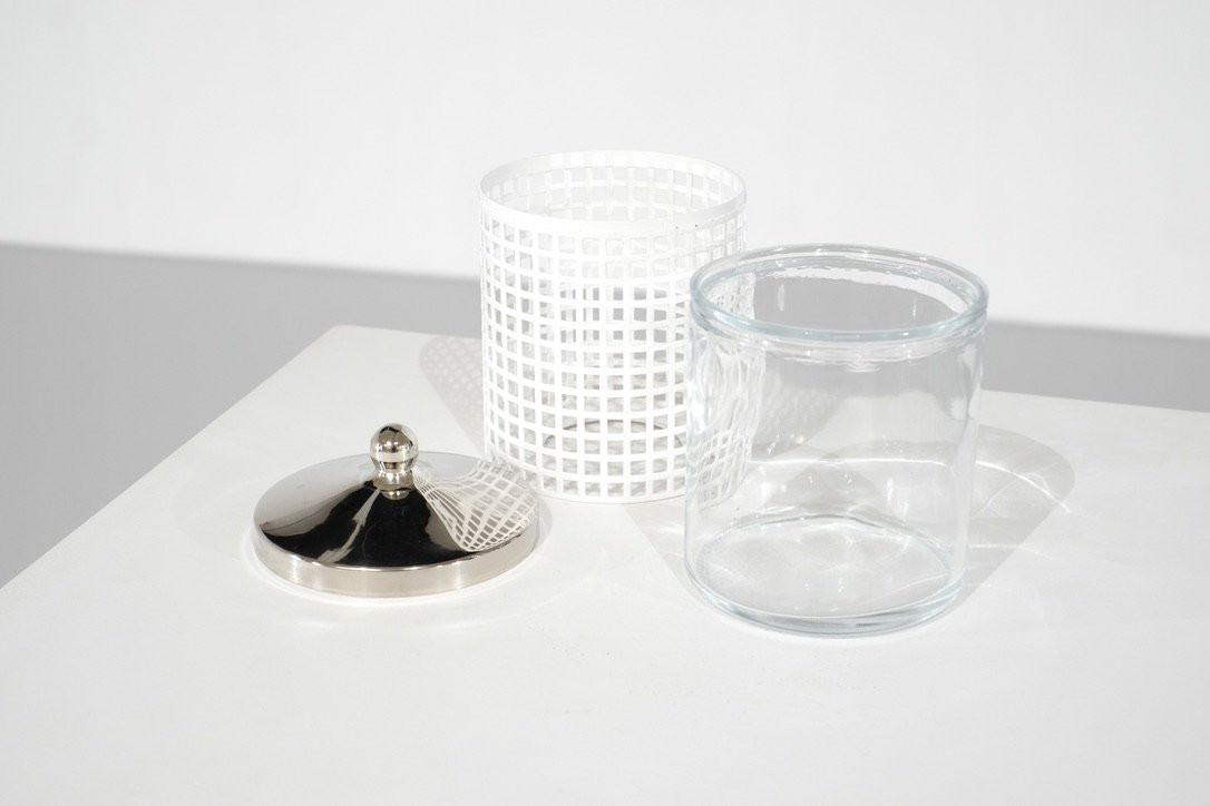 Sucrier de Josef Hoffmann pour Bieffeplast, Italie, années 1980s.-photo-4