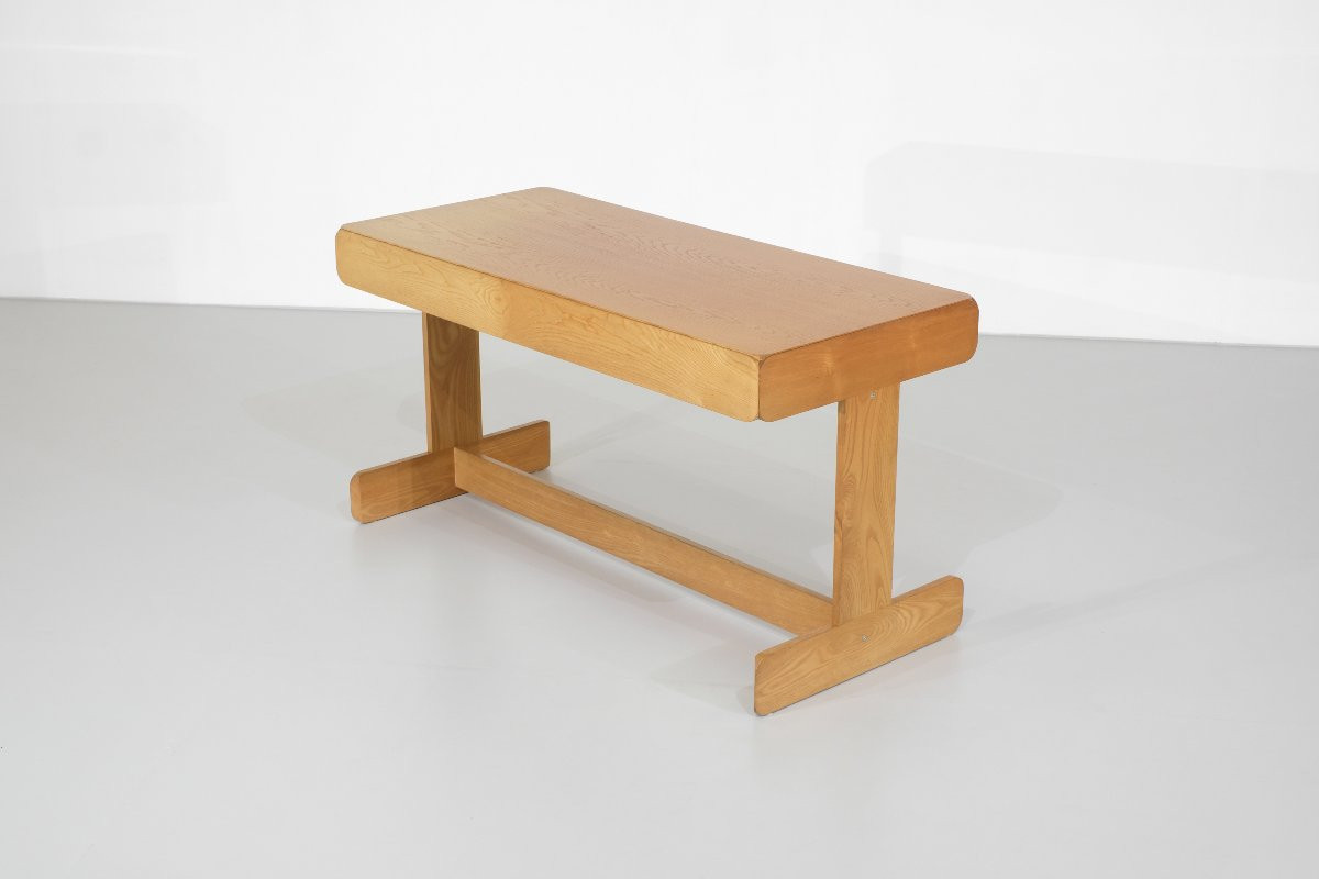 Bureau et fauteuil " Samara " par Derk Jan De Vries pour Maisa, Belgique, 1977.-photo-4