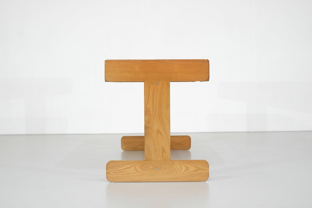 Bureau et fauteuil " Samara " par Derk Jan De Vries pour Maisa, Belgique, 1977.-photo-1