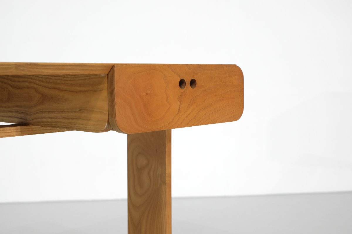 Bureau et fauteuil " Samara " par Derk Jan De Vries pour Maisa, Belgique, 1977.-photo-2