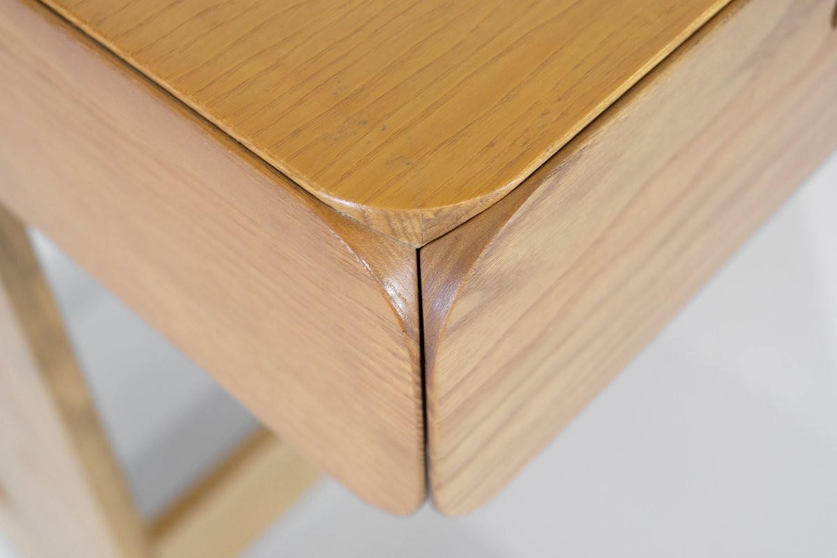 Bureau et fauteuil " Samara " par Derk Jan De Vries pour Maisa, Belgique, 1977.-photo-5