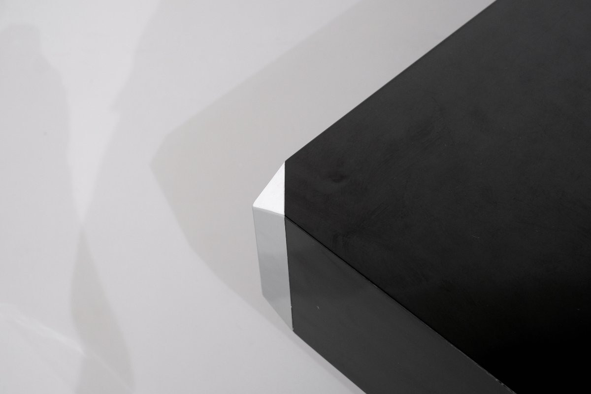Alveo Coffee Table, Attributed To Willy Rizzo For Mario Sabot, 1970s-photo-1