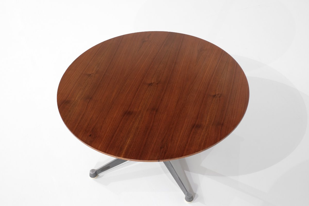 Table basse conçue par Charles et Ray Eames pour Herman Miller, années 1960s.-photo-4