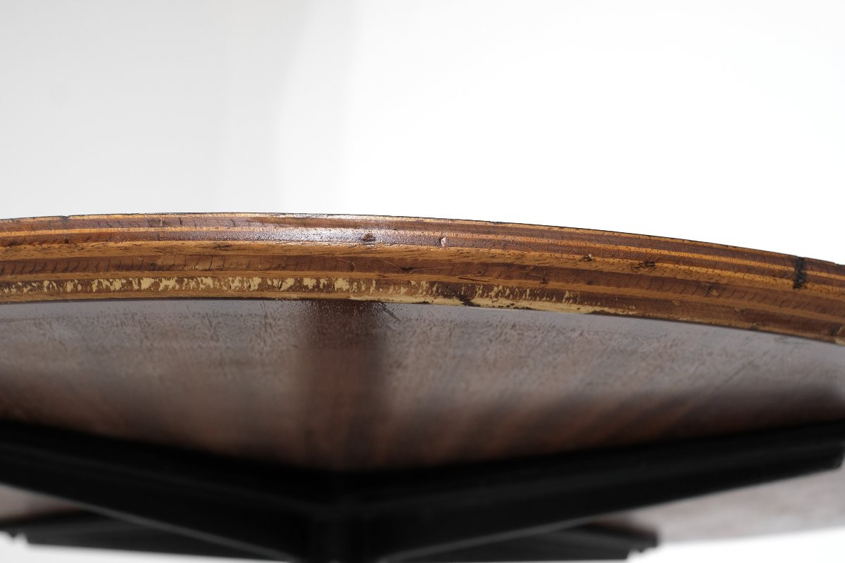 Table basse conçue par Charles et Ray Eames pour Herman Miller, années 1960s.-photo-6