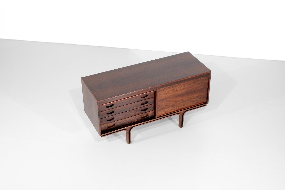 Enfilade conçu par Gianfranco Frattini pour Bernini, Italie, années 1960s.-photo-1