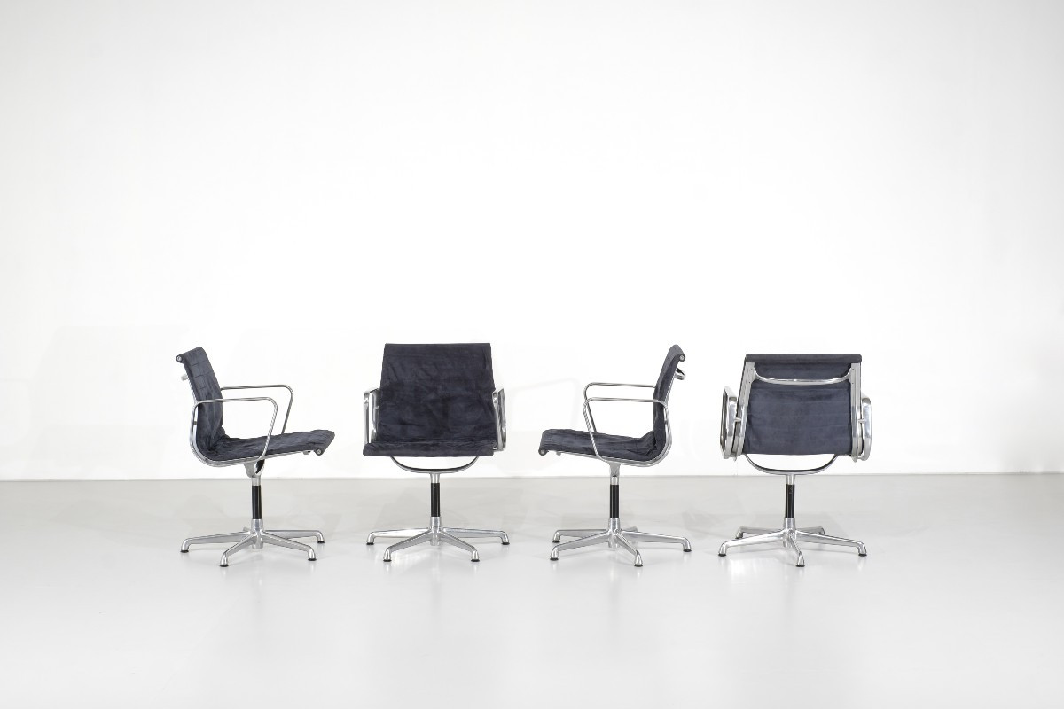 Ensemble de fauteuils " EA 103 " de Charles Ray Eames pour ICF USA, 1969
