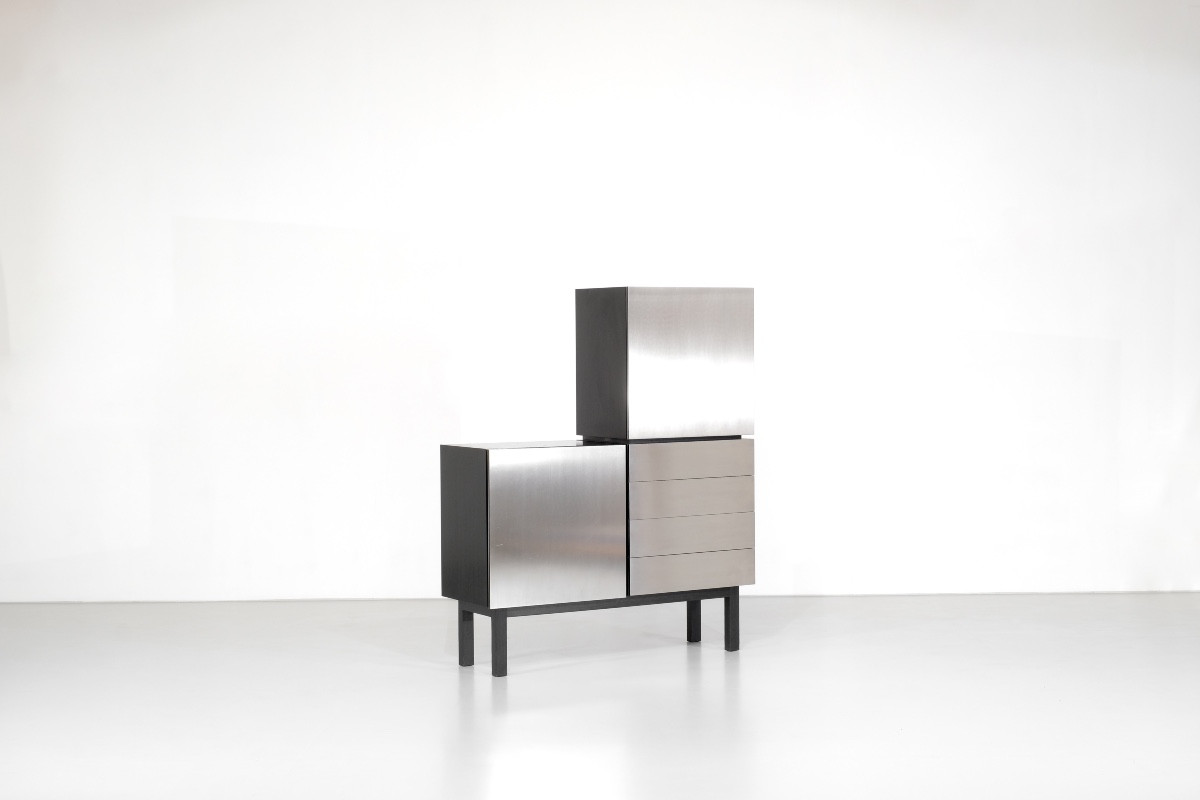 Buffet Parioli System conçu par Lodovico Acerbis pour Parioli, Italie, 1971.