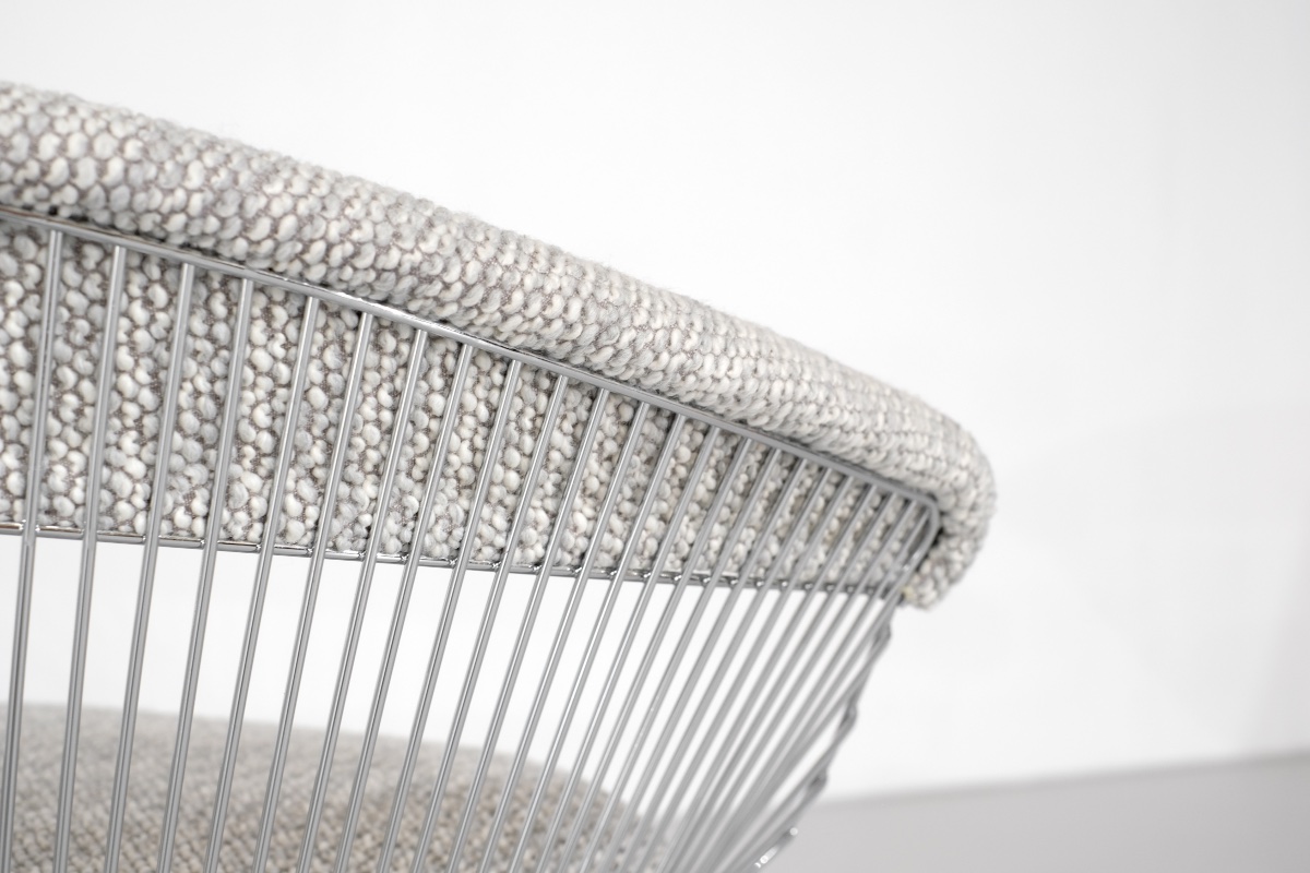Fauteuil Platner, conçu par Warren Platner pour Knoll, États-Unis, 1966.-photo-4