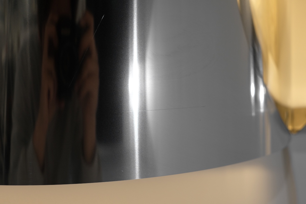 Contemporary-style Wall Light In Stainless Steel And Metal.-photo-6