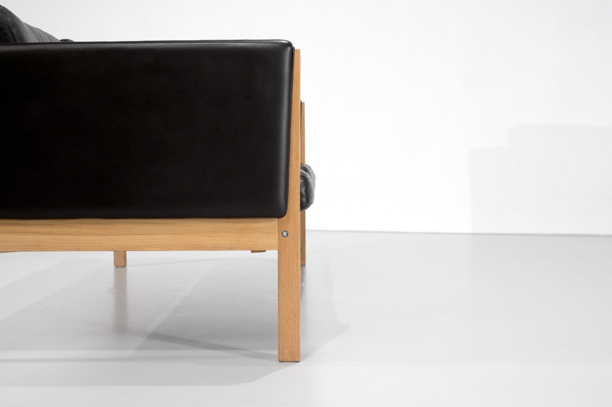 Ch163 Sofa By Hans J. Wegner For Carl Hansen & Son, Denmark, 1965-photo-4