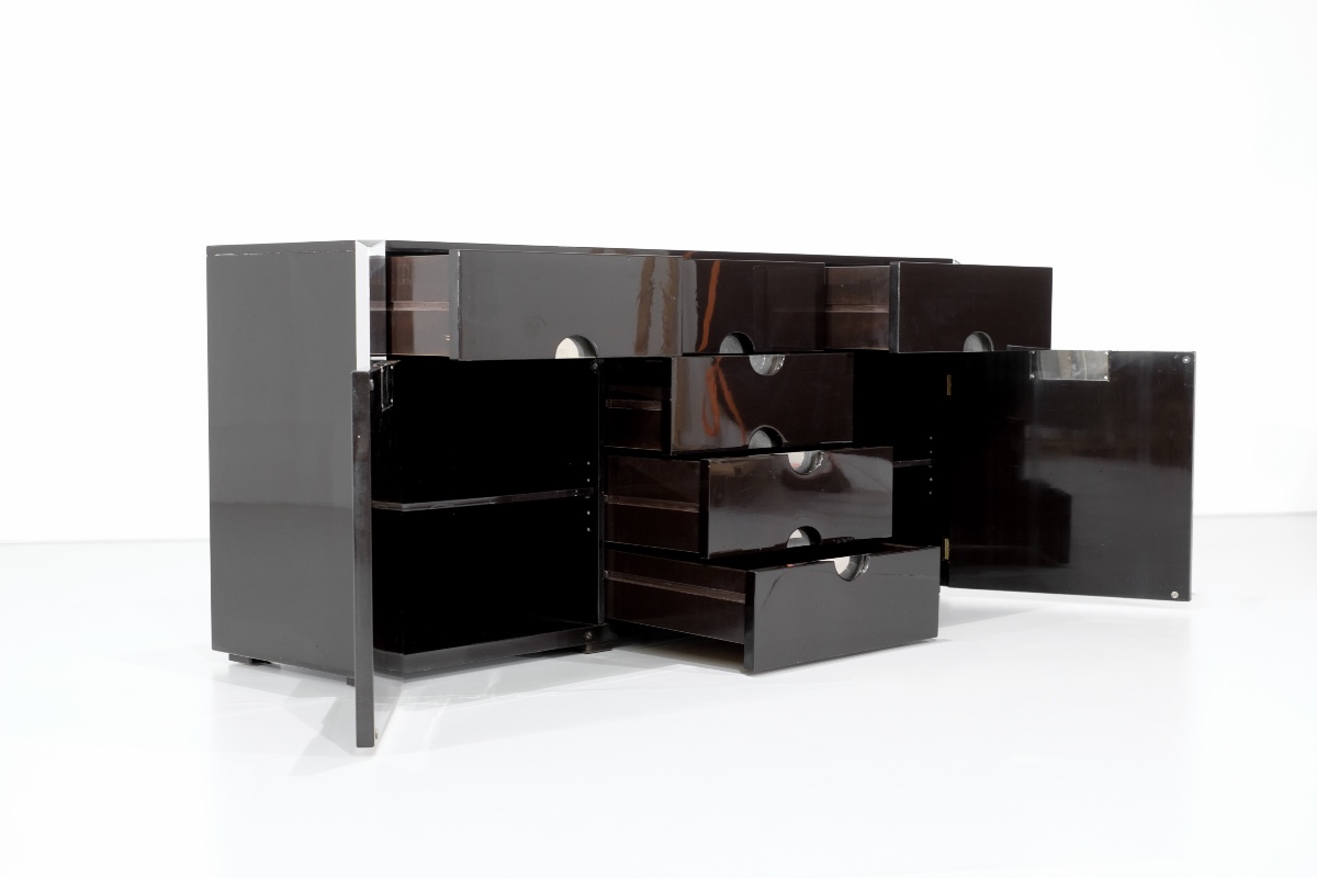 Mb3 Sideboard Designed By Luigi Caccia Dominioni For Azucena, Italy, 1960s.-photo-4