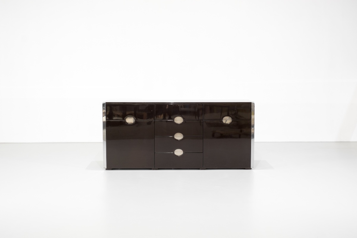Mb3 Sideboard Designed By Luigi Caccia Dominioni For Azucena, Italy, 1960s.