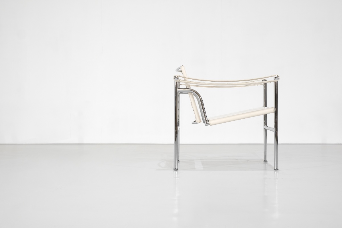 "lc1" Armchair By Le Corbusier For Cassina, Italy, 1929.-photo-3
