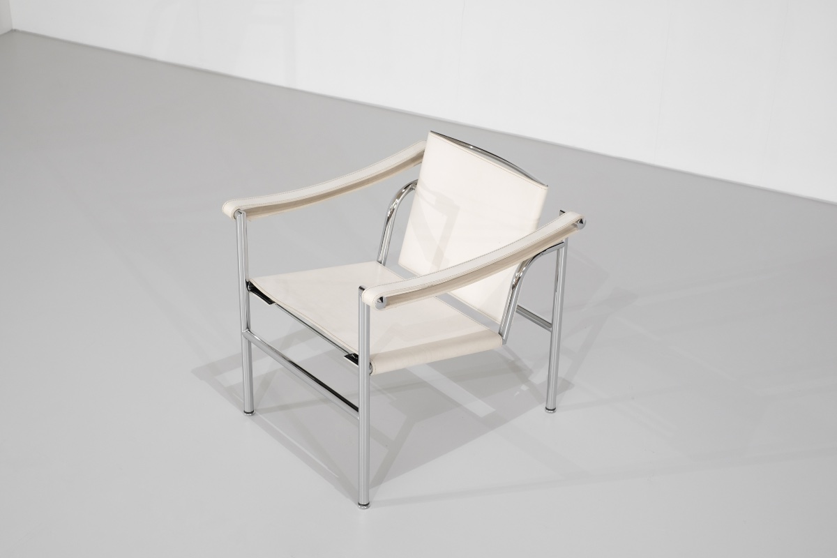 "lc1" Armchair By Le Corbusier For Cassina, Italy, 1929.-photo-4