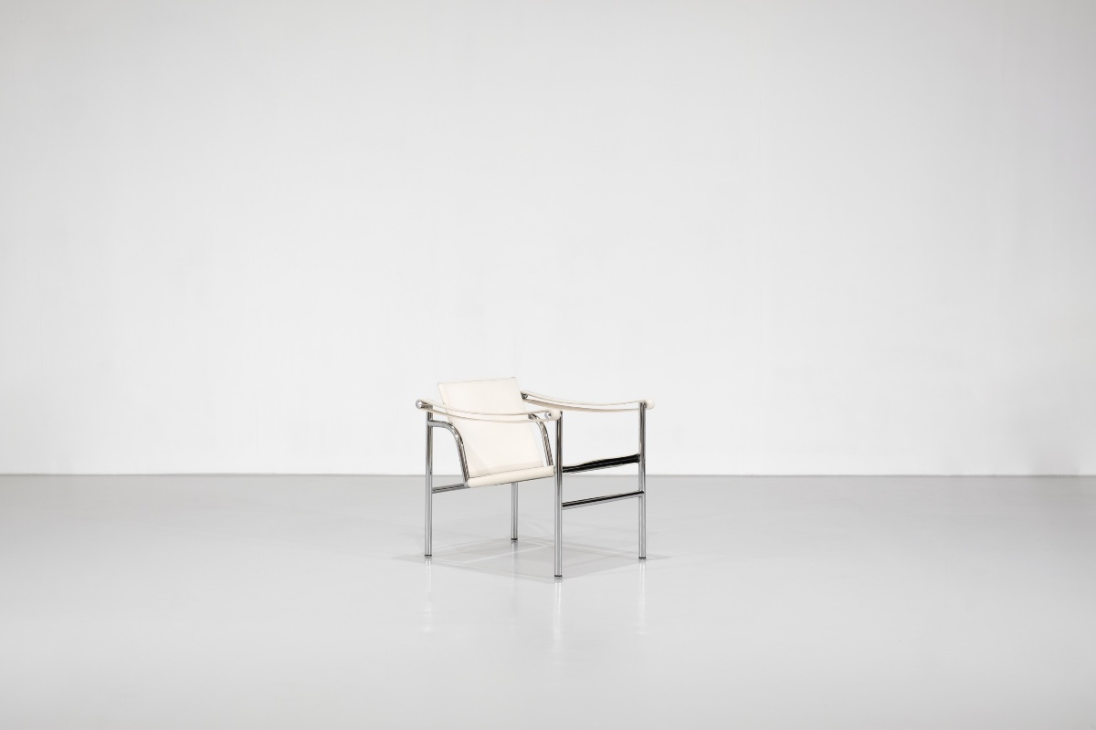 "lc1" Armchair By Le Corbusier For Cassina, Italy, 1929.