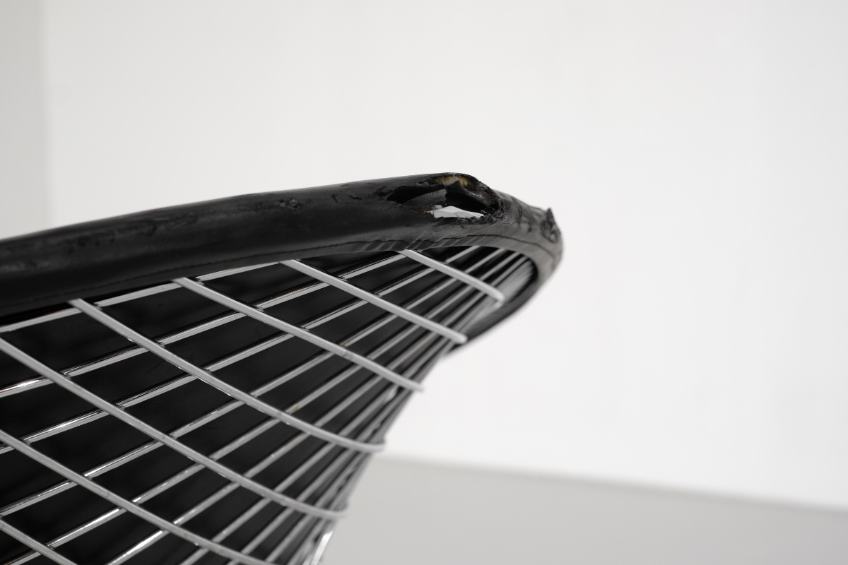 Chaise " Large Diamond " de Harry Bertoia pour Knoll, États-Unis 1952.-photo-3