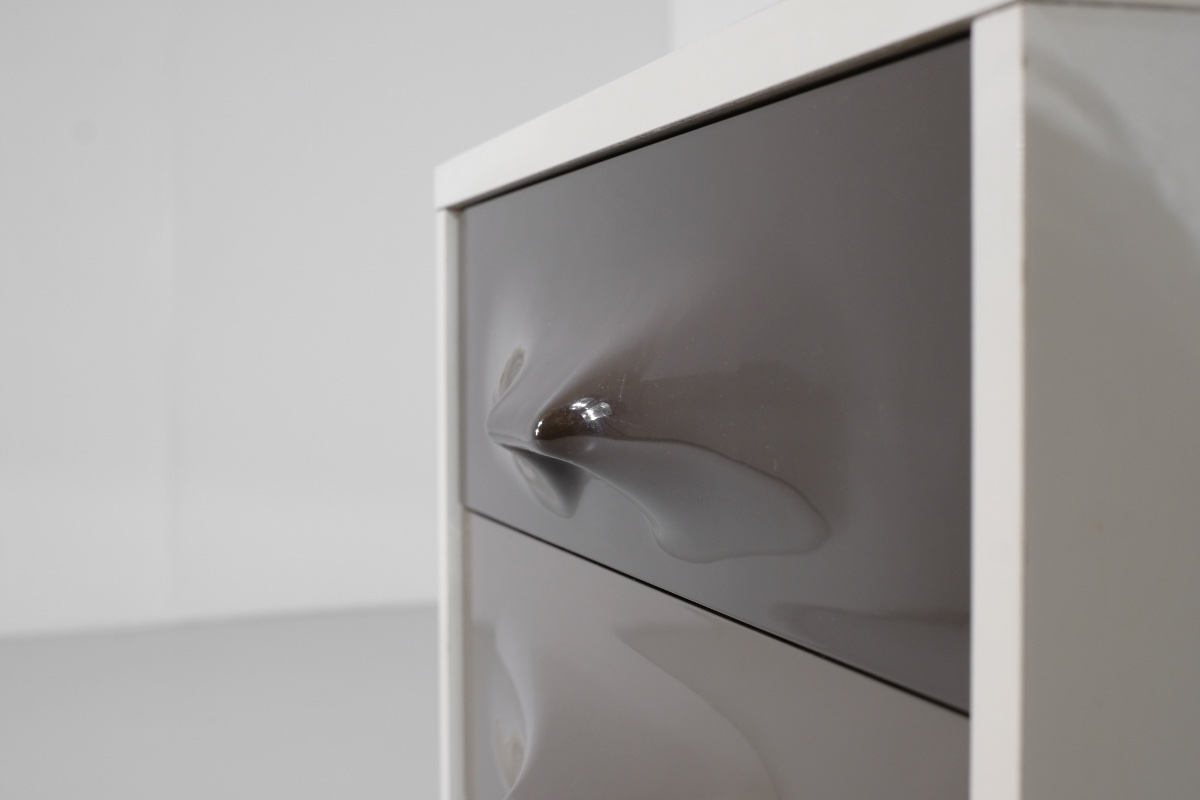 "df2000" Nightstand By Raymond Loewy For Doubinsky Frères, France, 1960s.-photo-2