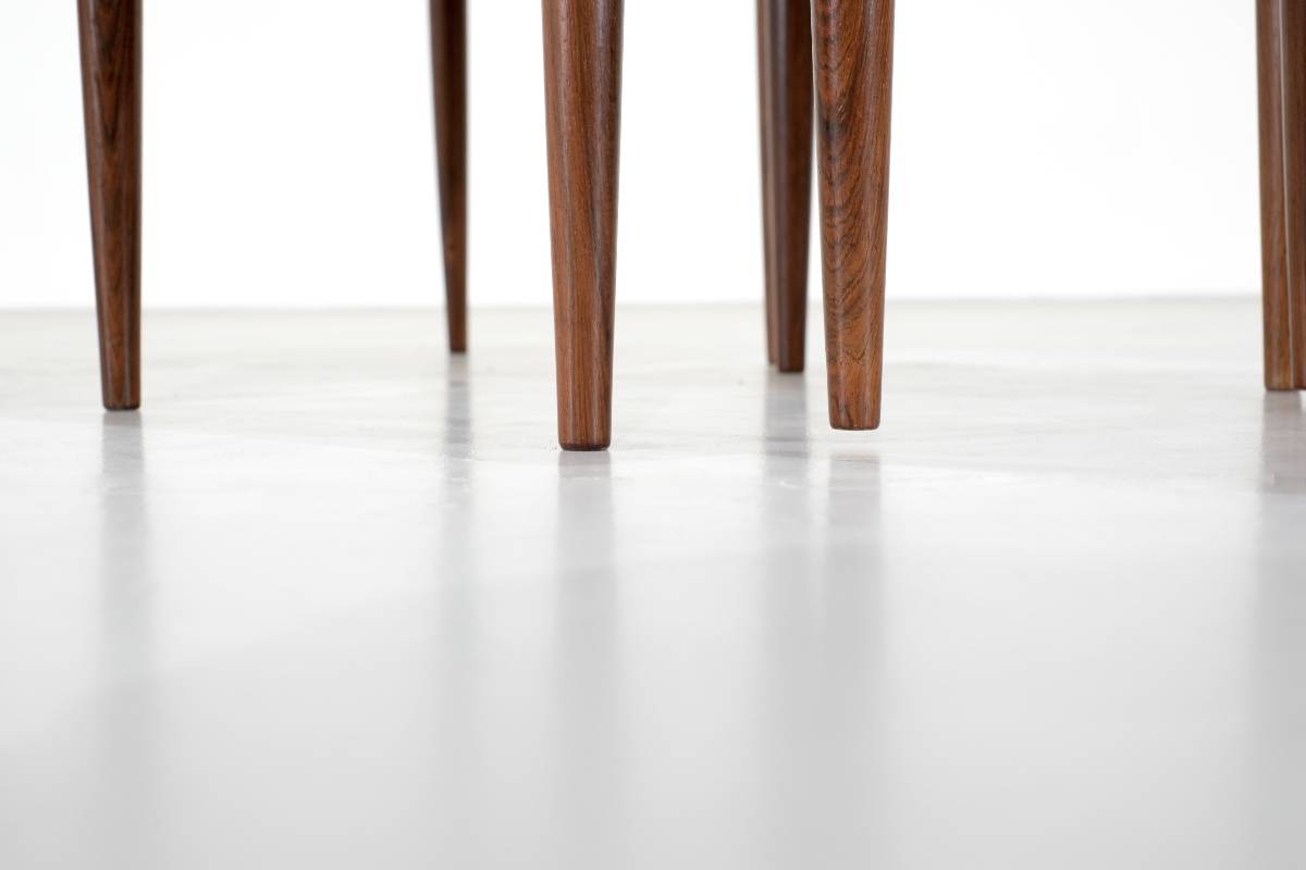 Side Tables Designed By Kai Kristiansen For Skovmand & Andersen, Denmark, 1960s.-photo-8