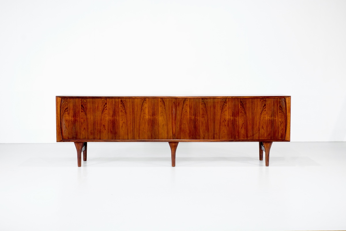 Sideboard Designed By Henning Kjaernulf For Bruno Hansen, Denmark, 1960s.