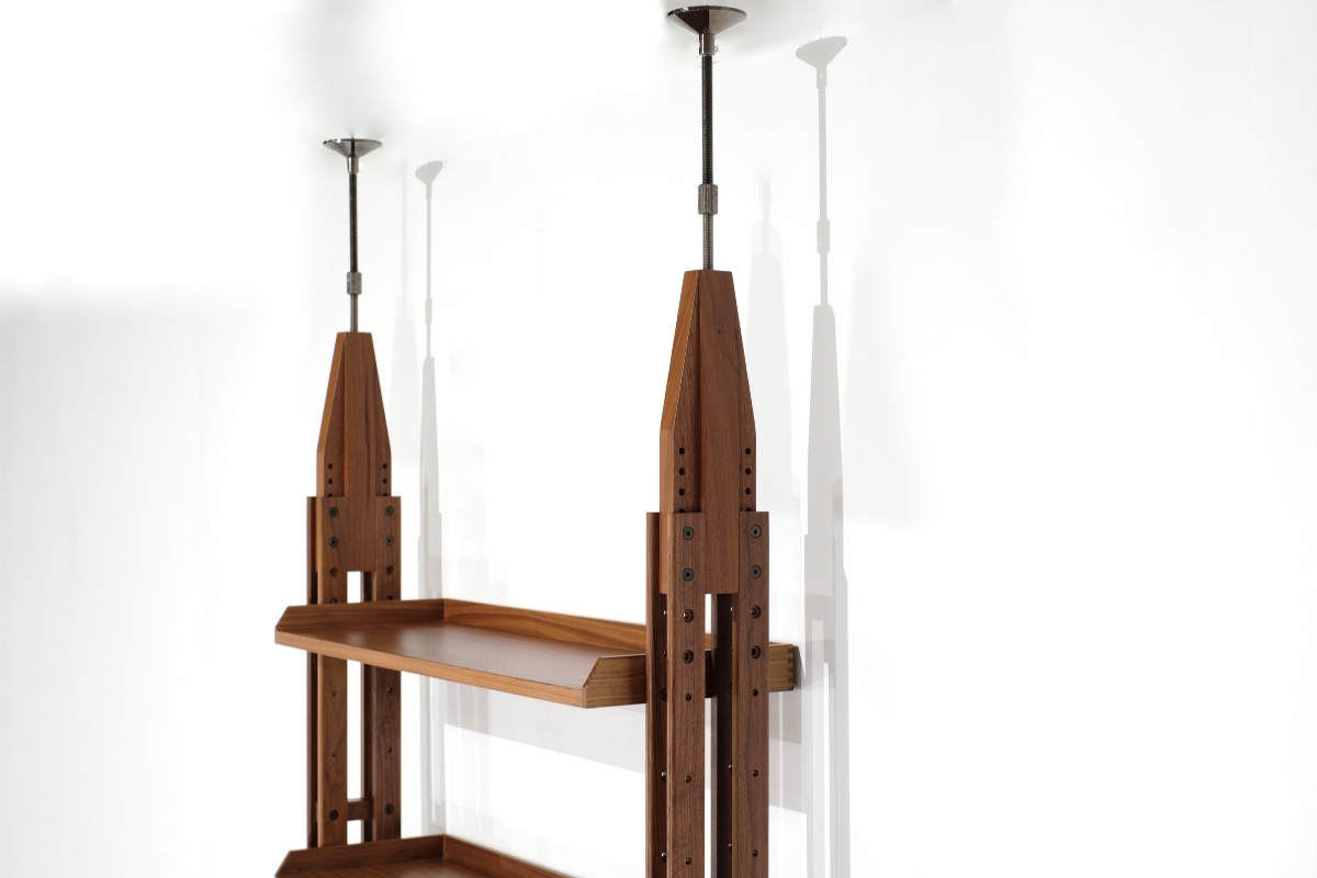 Bibliothèque " 835 Infinito " de Franco Albini pour Cassina, Italie, 1956.-photo-2
