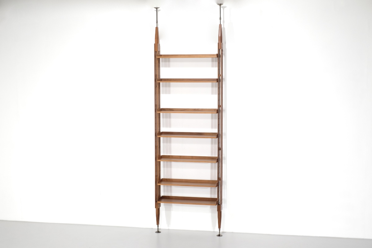 Bibliothèque " 835 Infinito " de Franco Albini pour Cassina, Italie, 1956.