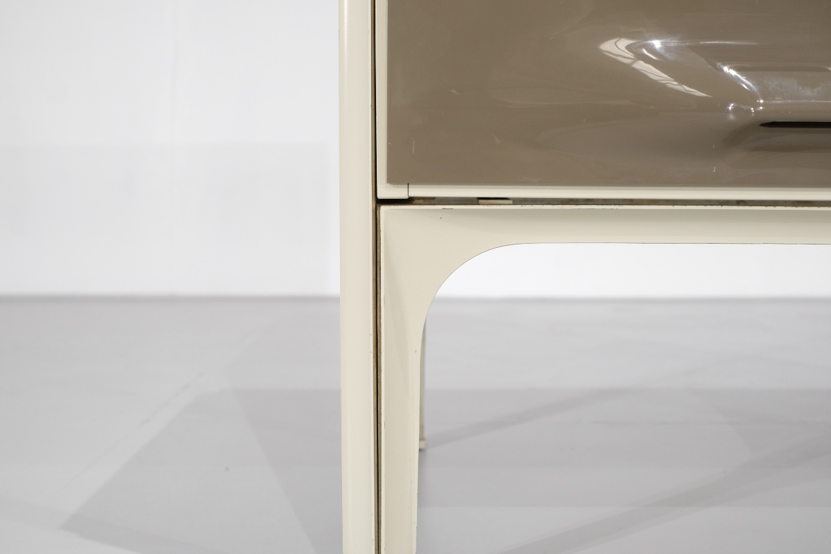 "df2000" Desk Designed By Raymond Loewy For Doubinsky Frères, France, 1960s.-photo-4