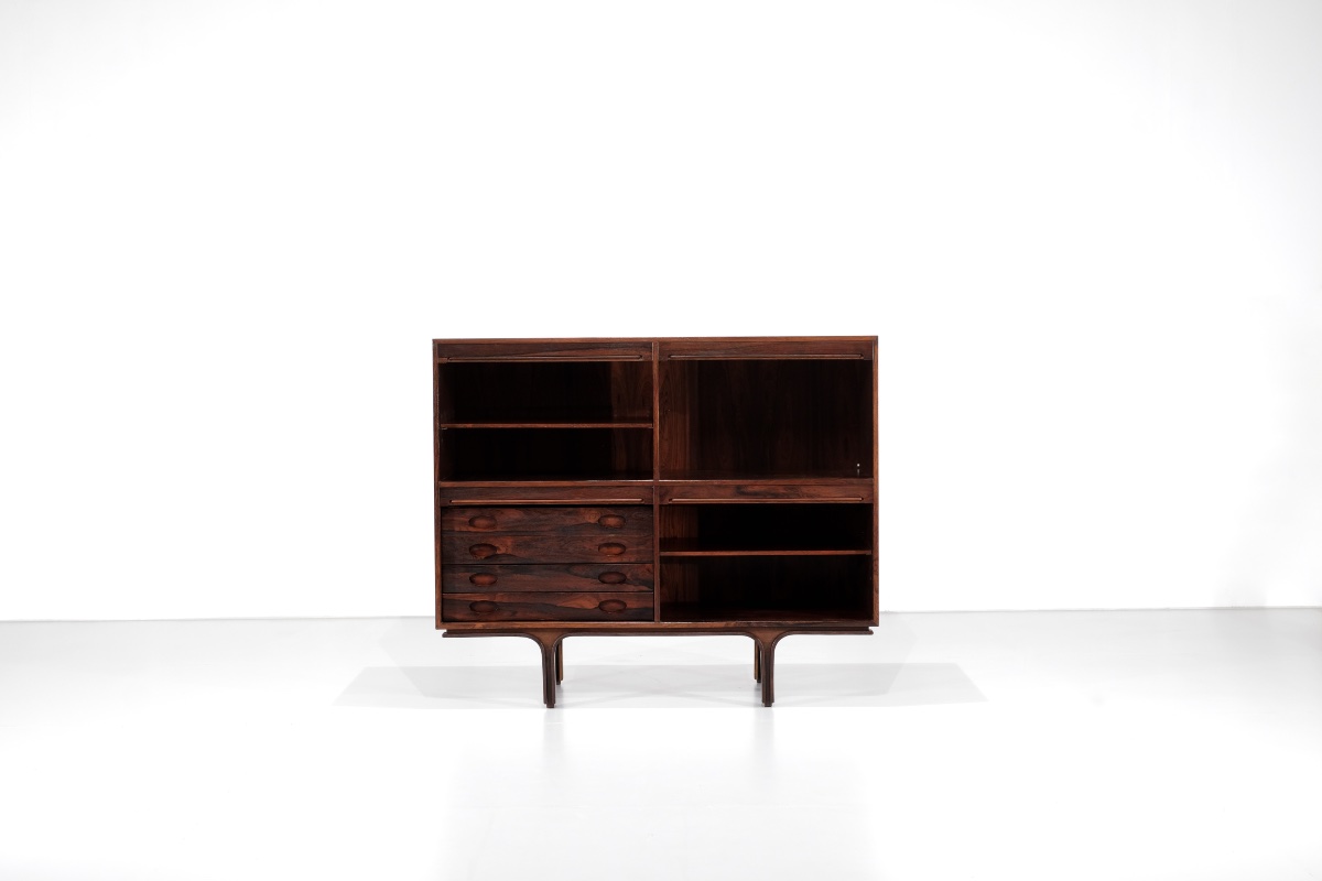 Sideboard, Model 504, Designed By Gianfranco Frattini For Bernini, Italy, 1960s.-photo-2