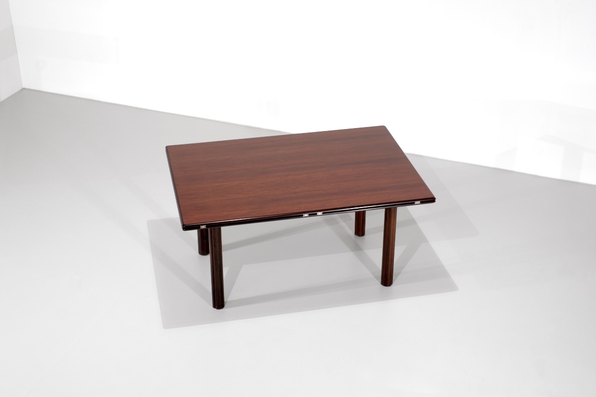 Table à manger modèle " Nibay " par Afra et Tobia Scarpa pour Gavina, Italie 1960s.-photo-2