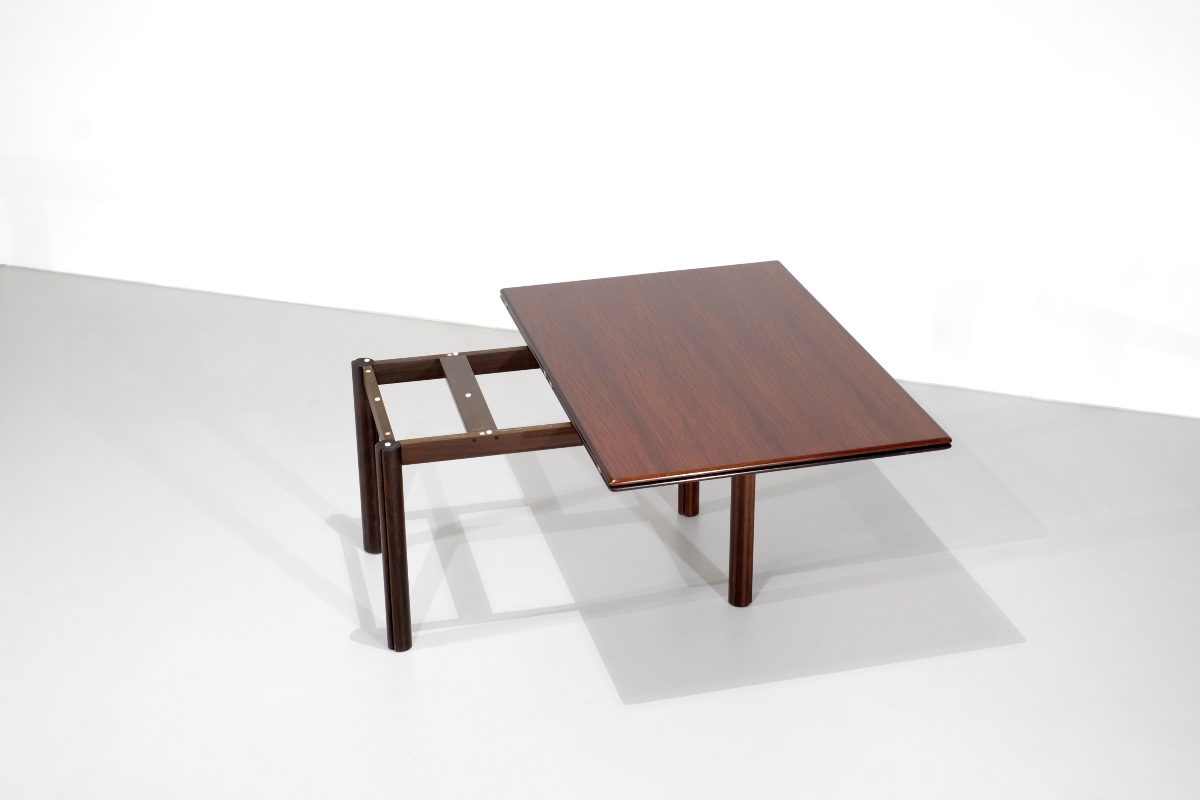 Table à manger modèle " Nibay " par Afra et Tobia Scarpa pour Gavina, Italie 1960s.-photo-3