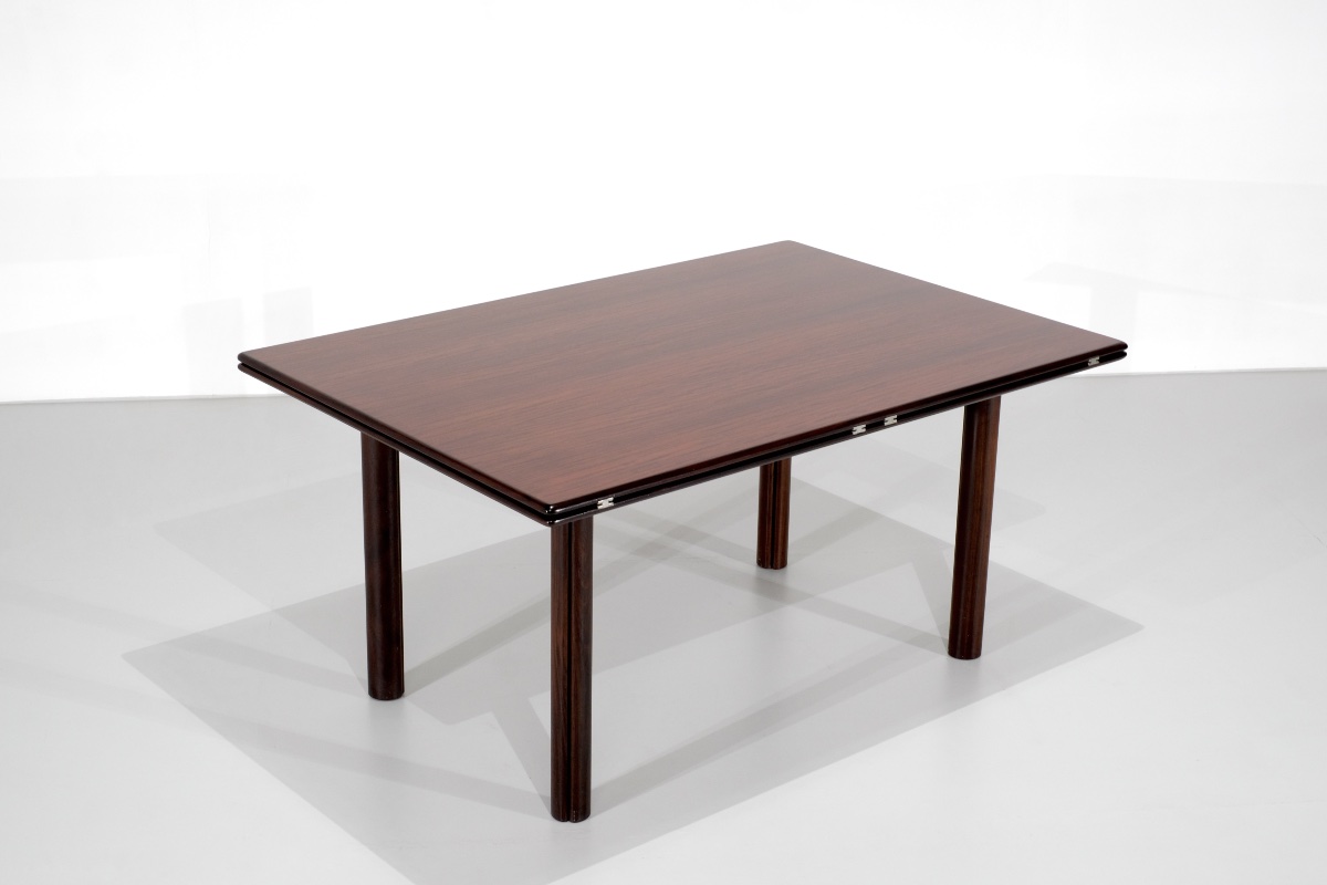 Table à manger modèle " Nibay " par Afra et Tobia Scarpa pour Gavina, Italie 1960s.-photo-4