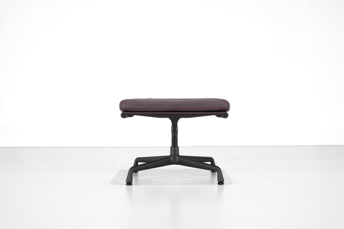 "ea 223" Ottoman Stool Designed By Charles And Ray Eames For Vitra, United States, 1969.-photo-3