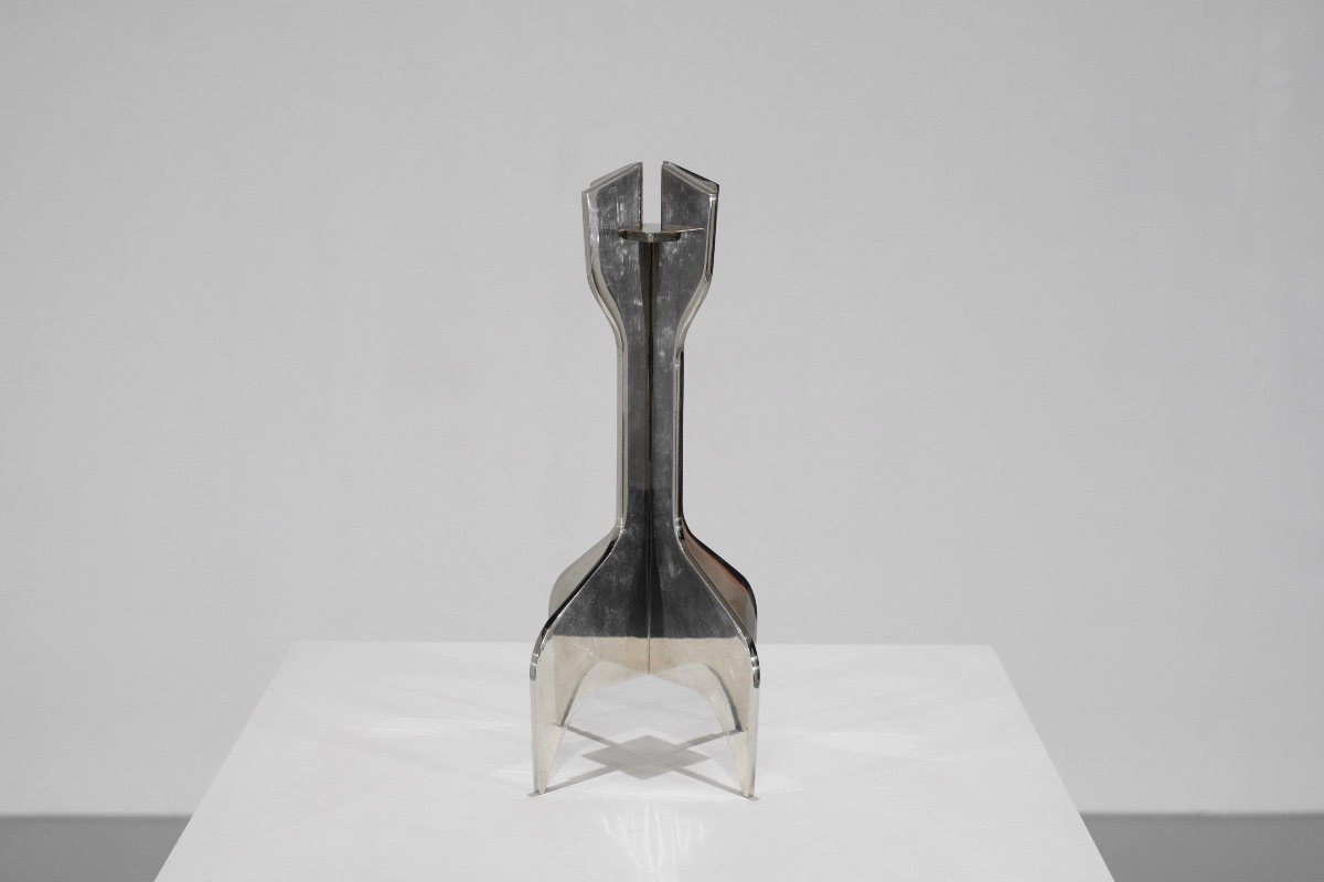 Bougeoir de Marcel Breuer pour Gavina, Italie, années 1960s.-photo-3