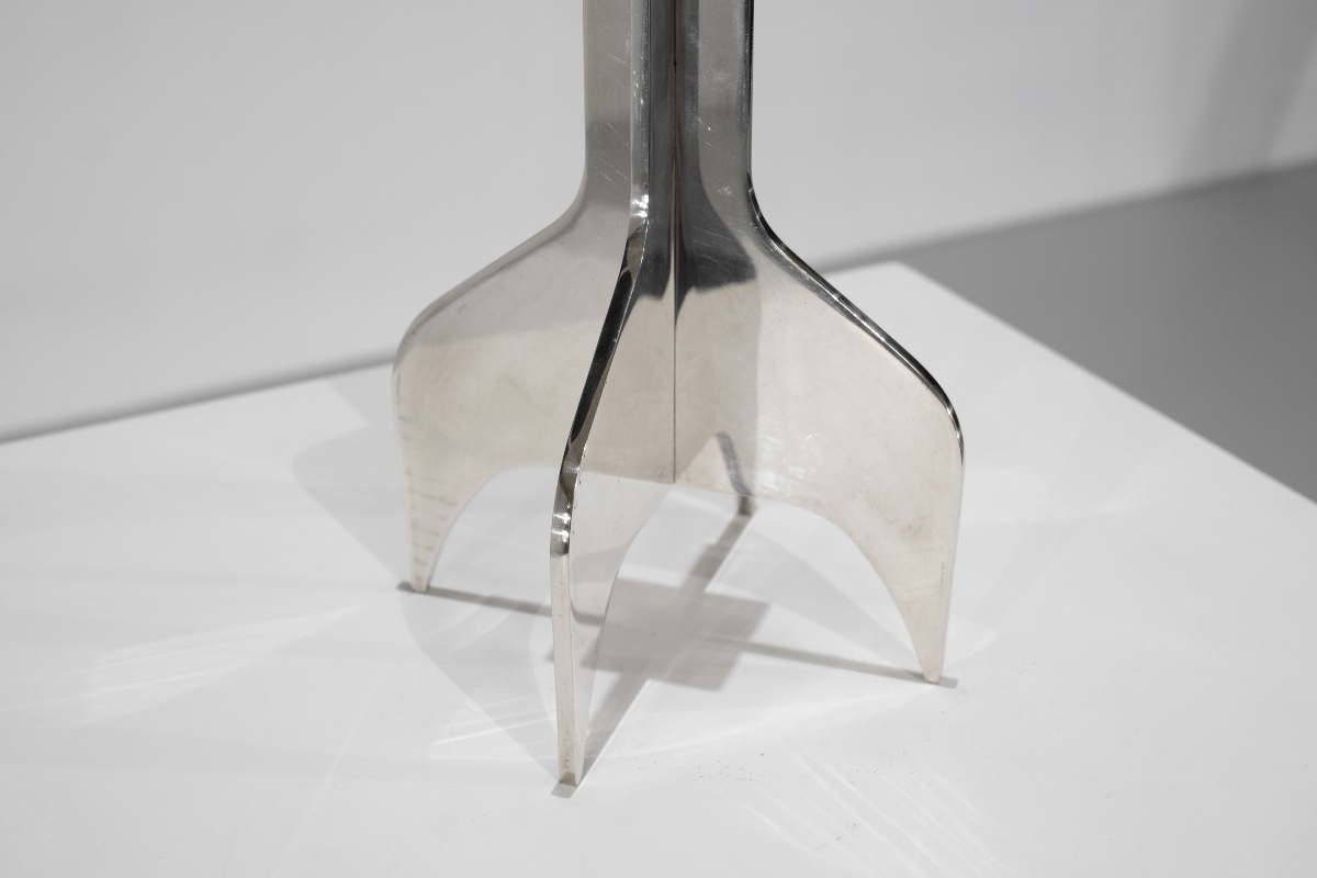Bougeoir de Marcel Breuer pour Gavina, Italie, années 1960s.-photo-5