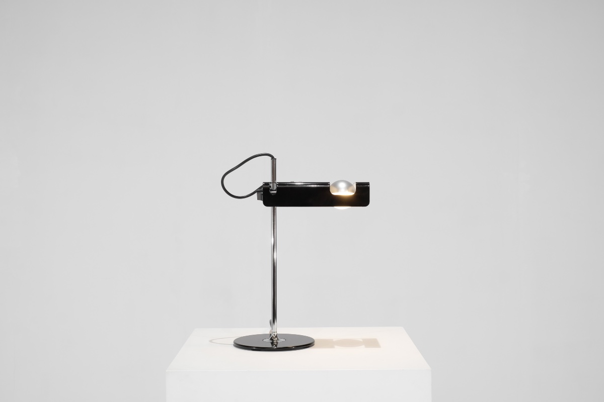 Lampe de table " Spider 291 " de Joe Colombo pour Oluce, Italie, 1965.-photo-2