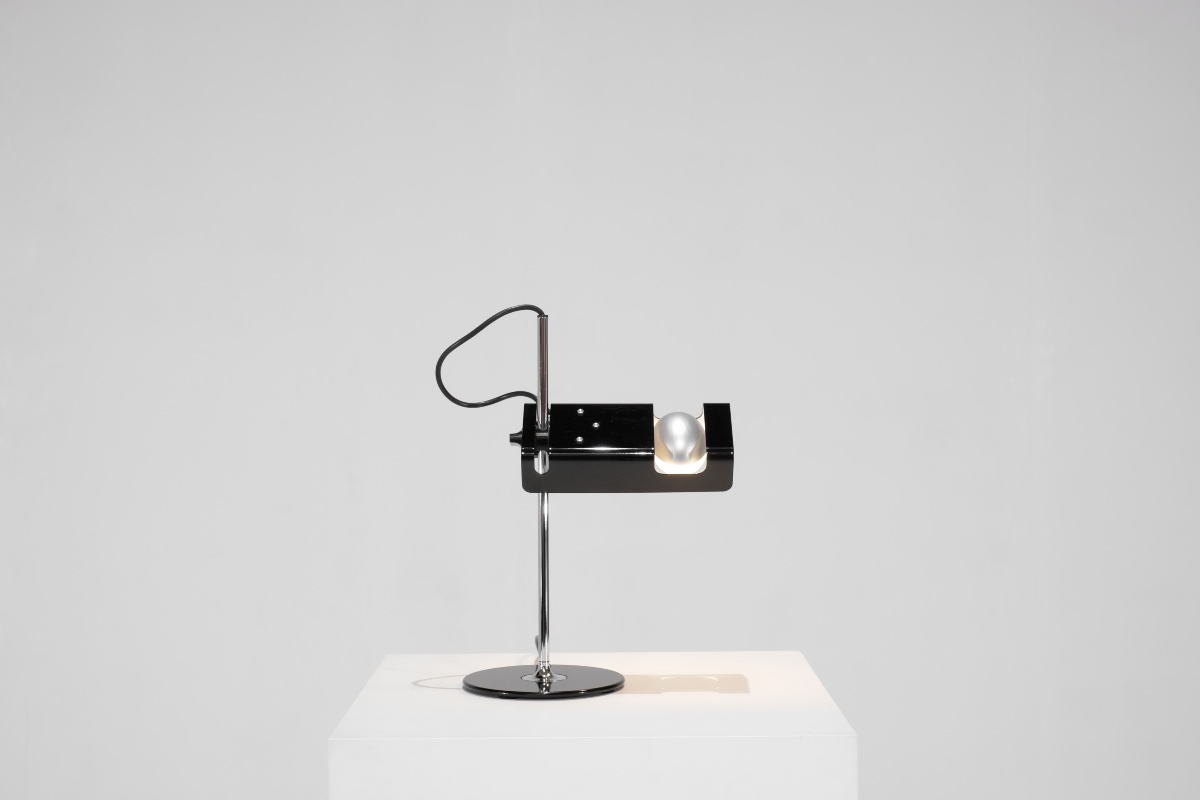 Lampe de table " Spider 291 " de Joe Colombo pour Oluce, Italie, 1965.-photo-3