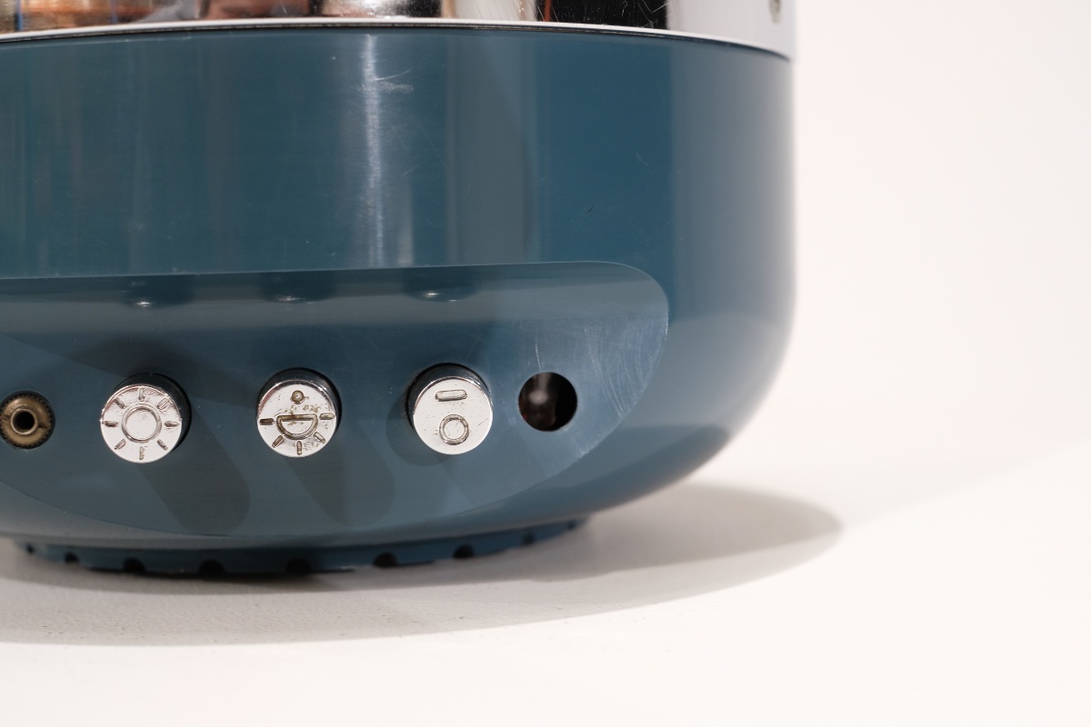 Radio-lampe conçue par Adriano Rampoldi pour Europhon, Italie, années 1970s.-photo-3