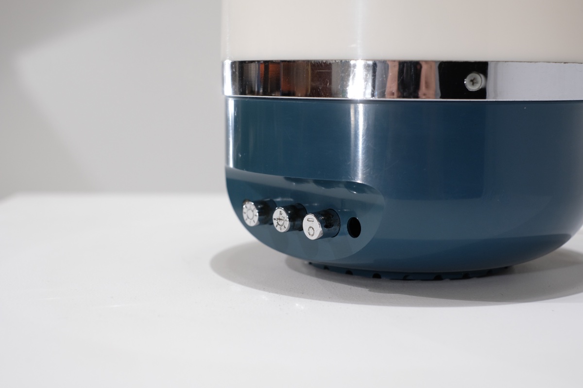 Radio-lampe conçue par Adriano Rampoldi pour Europhon, Italie, années 1970s.-photo-4