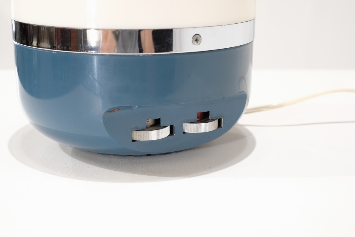 Radio-lampe conçue par Adriano Rampoldi pour Europhon, Italie, années 1970s.-photo-5