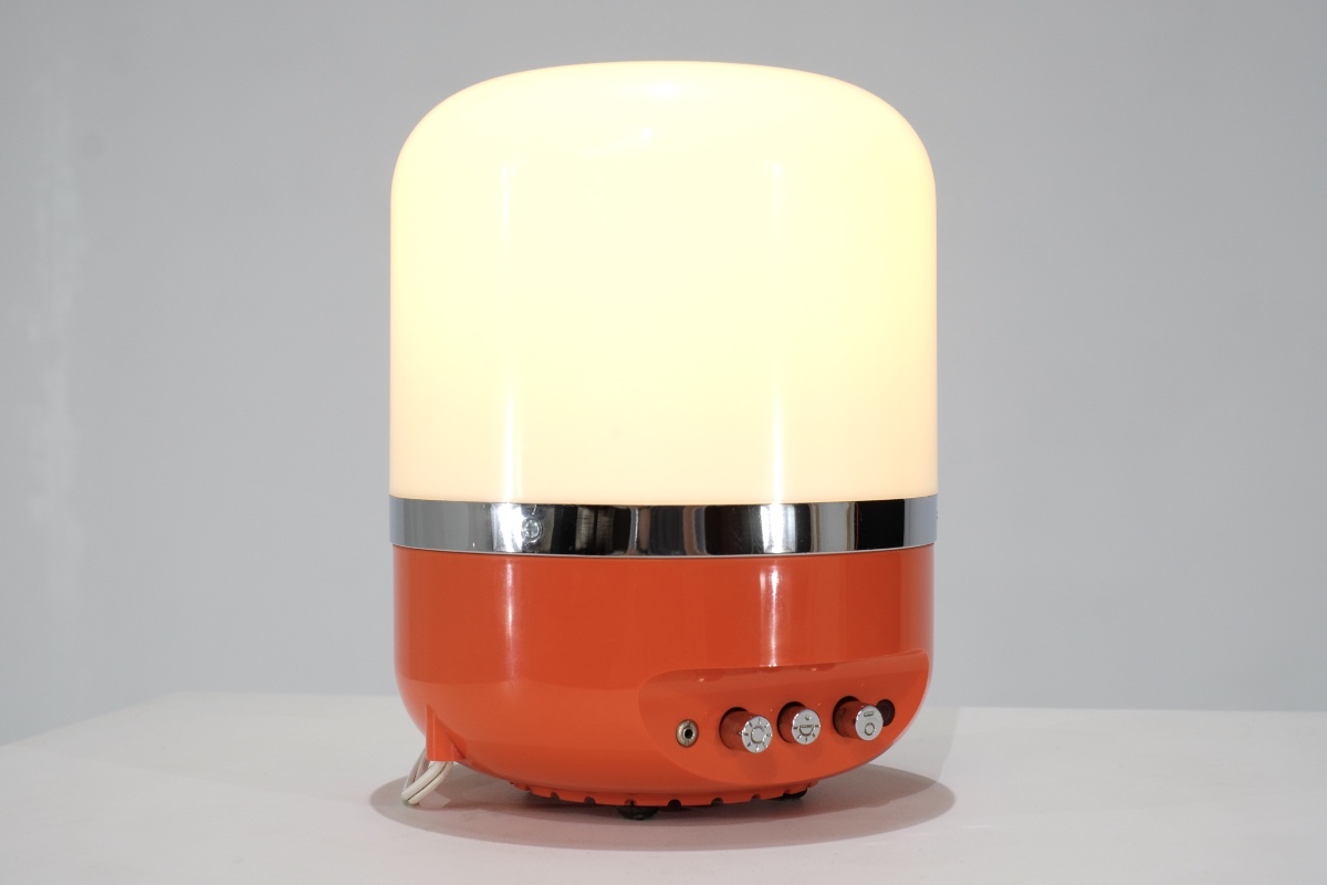 A Lamp Radio Designed By Adriano Rampoldi For Europhon, Italy, In The 1970s.-photo-4
