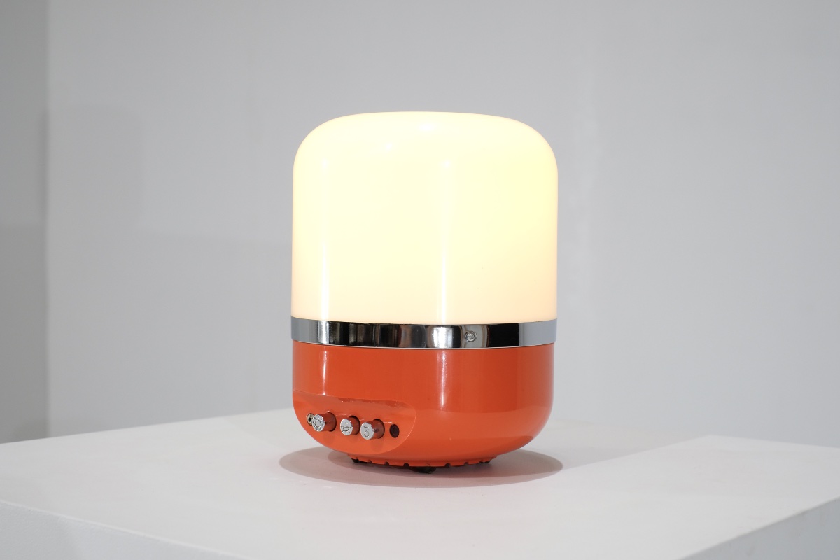 A Lamp Radio Designed By Adriano Rampoldi For Europhon, Italy, In The 1970s.-photo-1