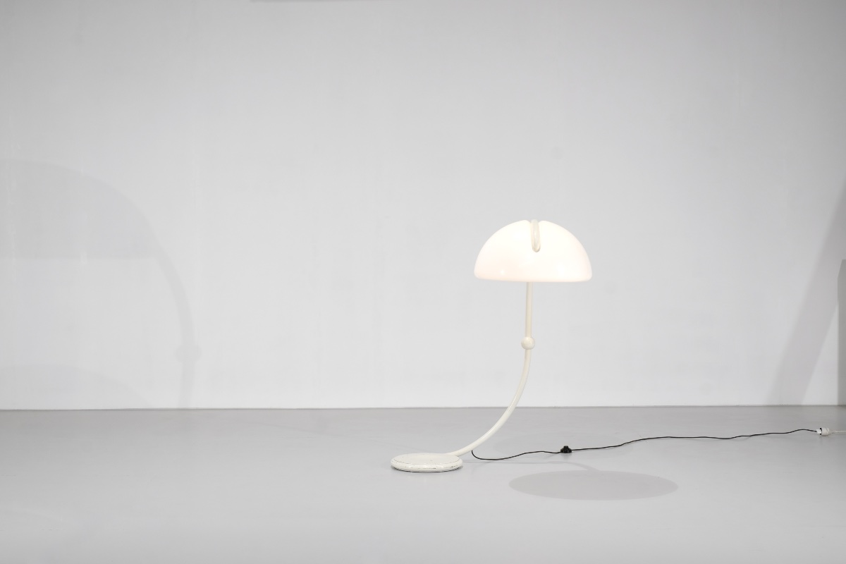 "serpente" Floor Lamp By Martinelli Luce For Martinelli Luce, Italy, 1960s.-photo-2