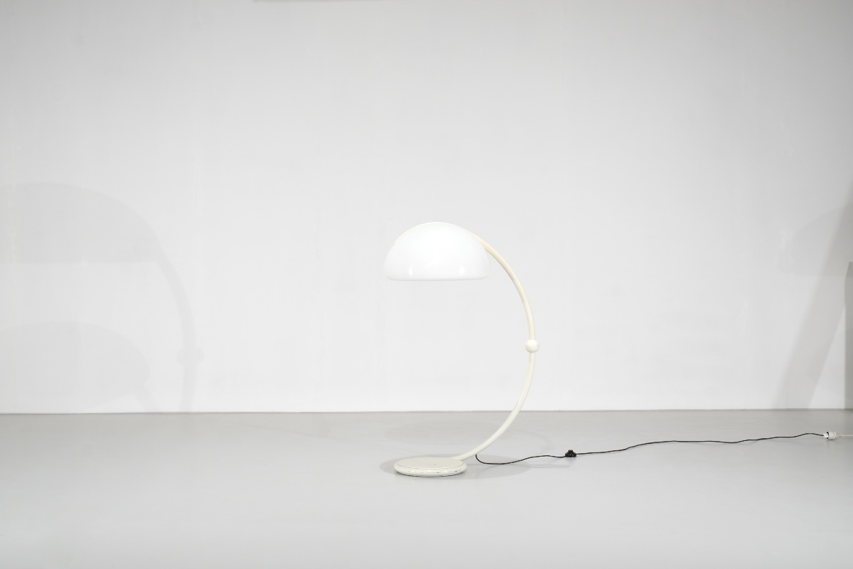 "serpente" Floor Lamp By Martinelli Luce For Martinelli Luce, Italy, 1960s.-photo-3